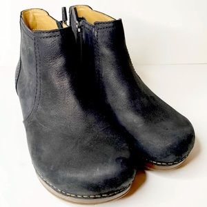 Dansko Barbara Ankle Booties Black Size 37